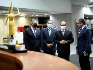 افتتاح السيد الرئيس عبد الفتاح السيسي متحف الحضارة بالفسطاط، وليستقبل المتحف الموكب الذهبى لملوك وملكات مصر القديمة
