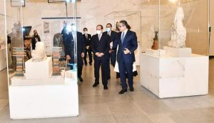 افتتاح السيد الرئيس عبد الفتاح السيسي متحف الحضارة بالفسطاط، وليستقبل المتحف الموكب الذهبى لملوك وملكات مصر القديمة