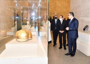 افتتاح السيد الرئيس عبد الفتاح السيسي متحف الحضارة بالفسطاط، وليستقبل المتحف الموكب الذهبى لملوك وملكات مصر القديمة