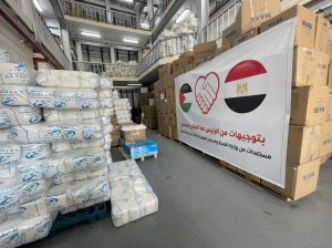 وزيرة الصحة إرسال 65 طنًا من الأدوية والمستلزمات الطبية لدعم الأشقاء الفلسطينين بقطاع غزة