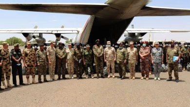 وصول القوات المصرية المشاركة فى التدريب المشترك " حماة النيل " بدولة السودان ...