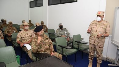 أنشطة مكثفة للتدريب المصرى الباكستانى المشترك " حماة السماء -1 "