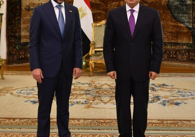 استقبل السيد الرئيس عبد الفتاح السيسي السيد مرزوق الغانم، رئيس مجلس الأمة الكويتي