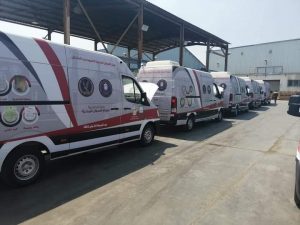 تسلم 5 مراكز تكنولوجية نموذجية متنقلة لقطاع الأحوال المدنية