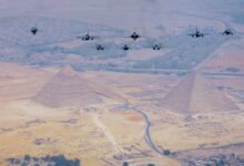 القوات المسلحة المصرية والأمريكية تنفذان تدريب جوى مشترك بإحدى القواعد الجوية المصرية ...