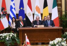 كلمة الرئيس عبد الفتاح السيسي خلال افتتاح الاجتماع السداسي للترحيب بالقادة الأوروبيين